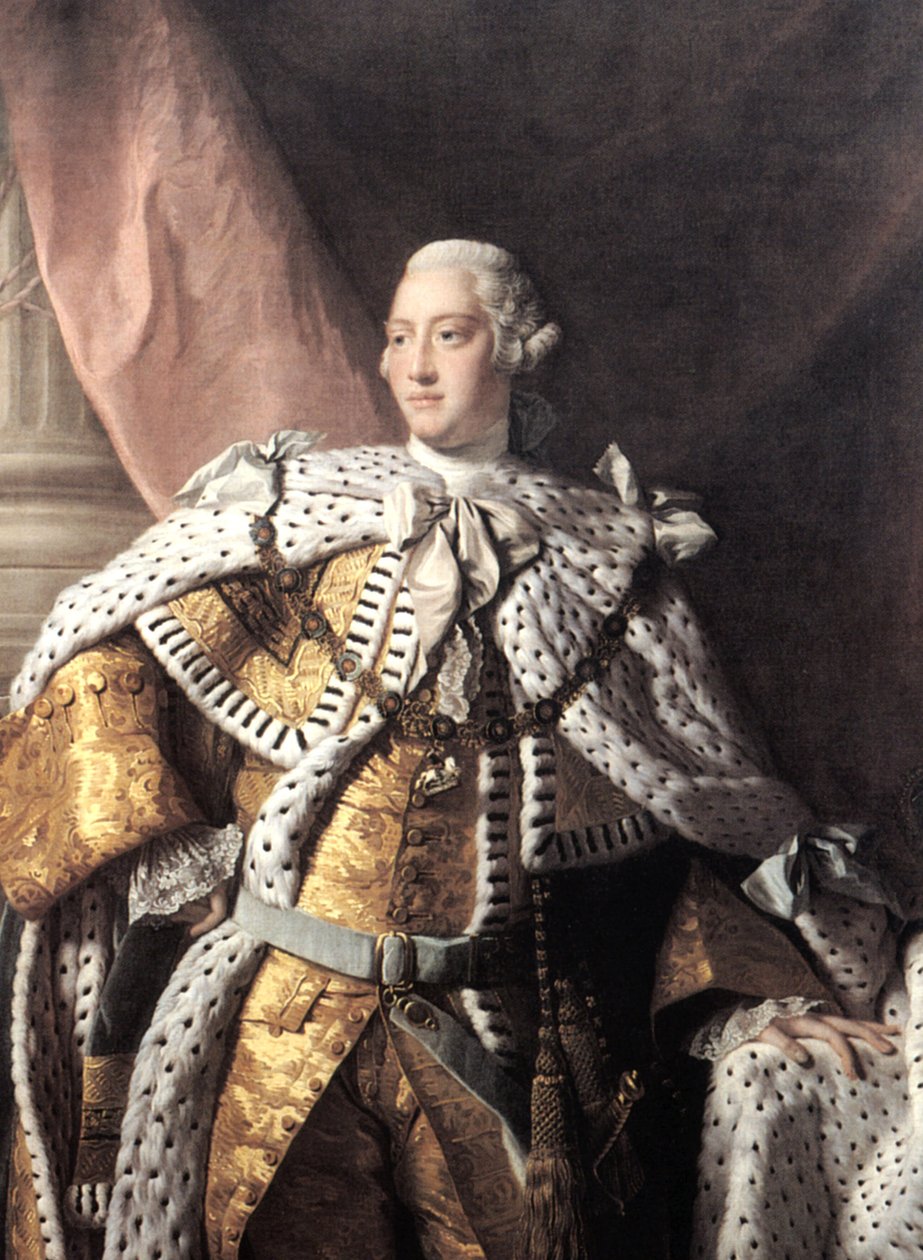 Kong Georg III, ca. 1767 af Allan Ramsay
