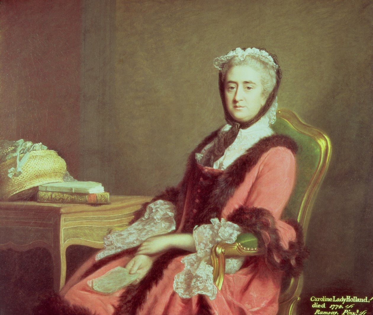 Lady Holland, 1766 af Allan Ramsay