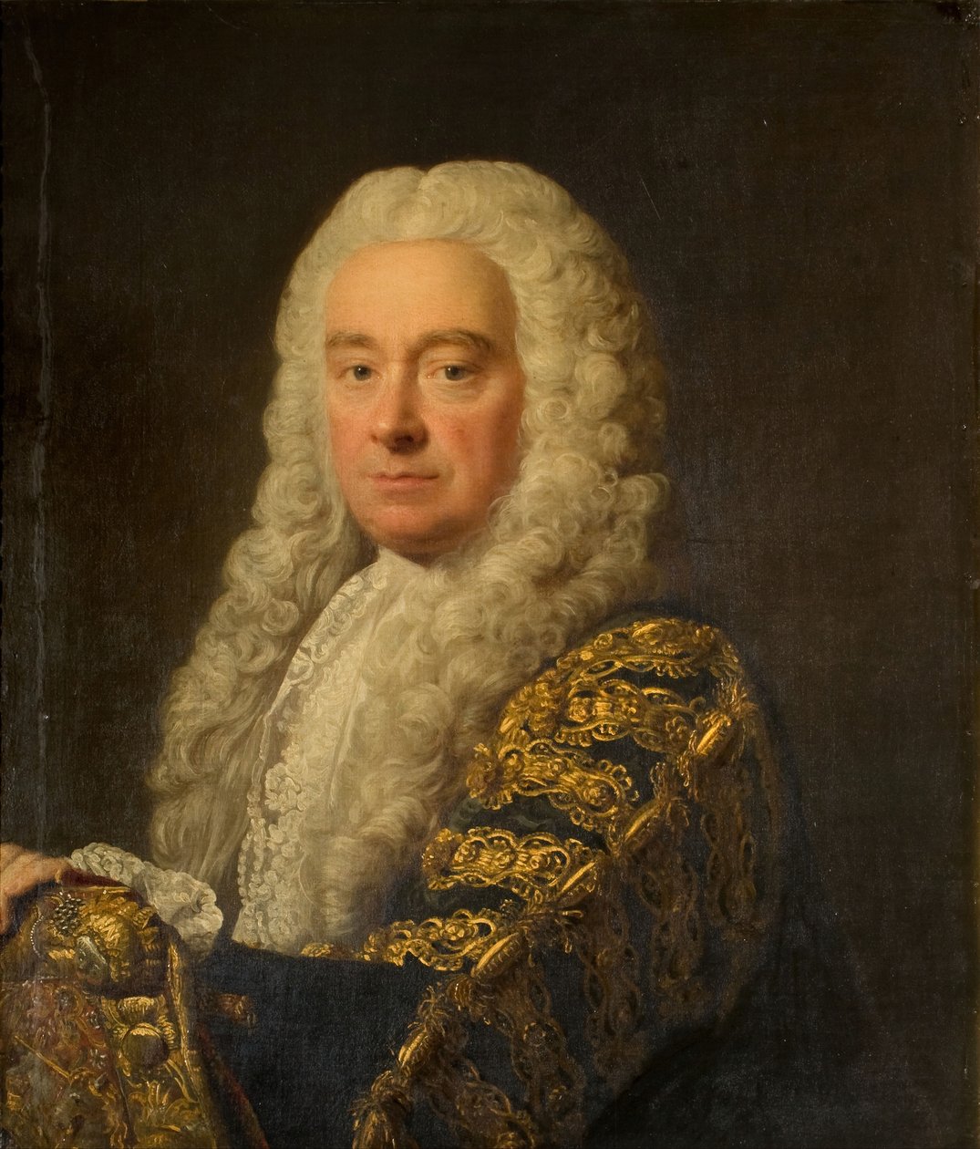 Portræt af Philip Yorke, 1. jarl af Hardwicke, 1750-64. af Allan Ramsay