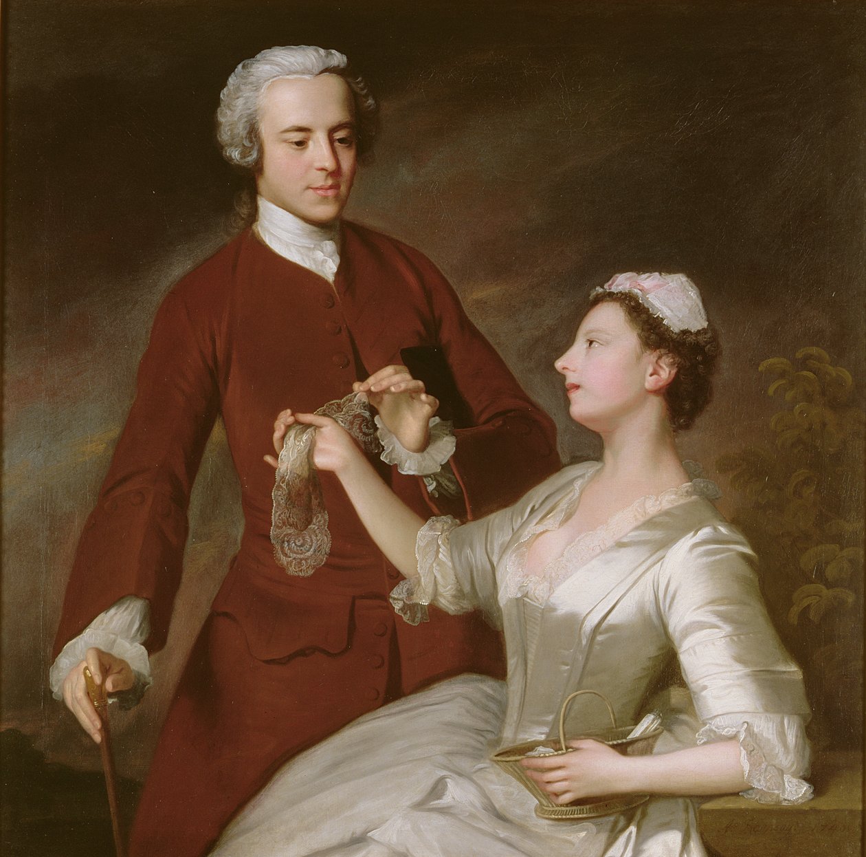 Portræt af Sir Edward og Lady Turner, 1740 af Allan Ramsay