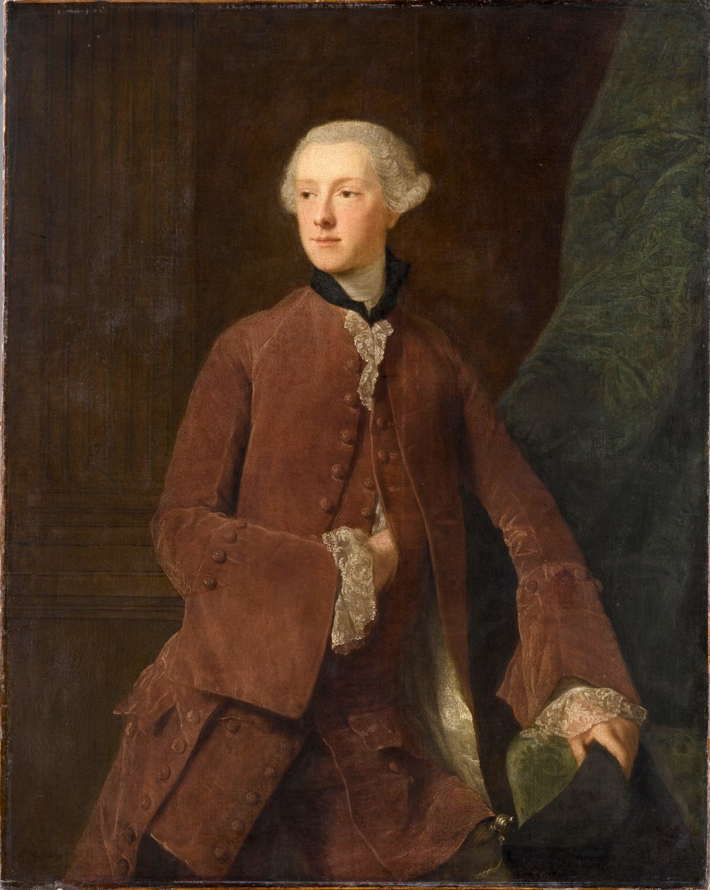 Portræt af William Sutherland, 18. jarl af Sutherland 1735-1766, 2. kvartal af det 18. årh. af Allan Ramsay