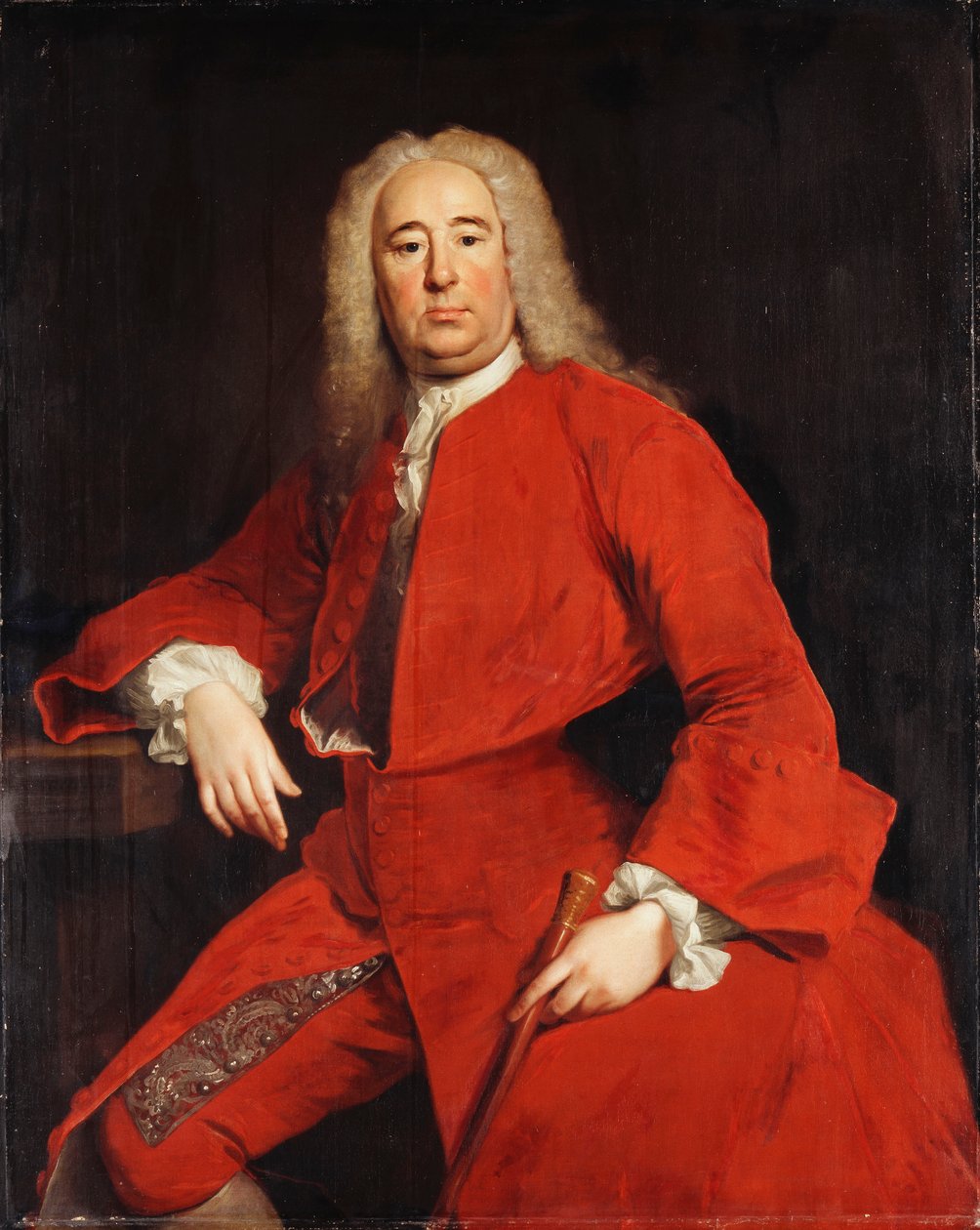 Portræt af en gentleman, traditionelt identificeret som George Frederick Handel, 1740 af Allan Ramsay
