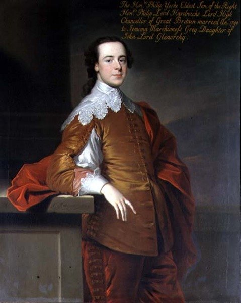 Portræt af den ærede Philip Yorke af Allan Ramsay