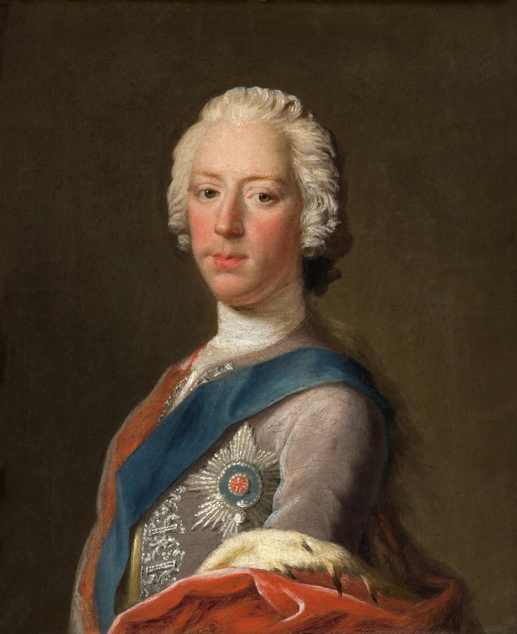Prins Charles Edward Stuart, 1720 - 1788. Ældste søn af prins James Francis Edward Stuart af Allan Ramsay