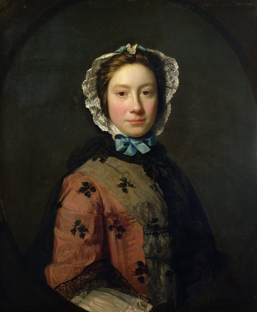Rosamond Sargent, født Chambers, 1749 af Allan Ramsay