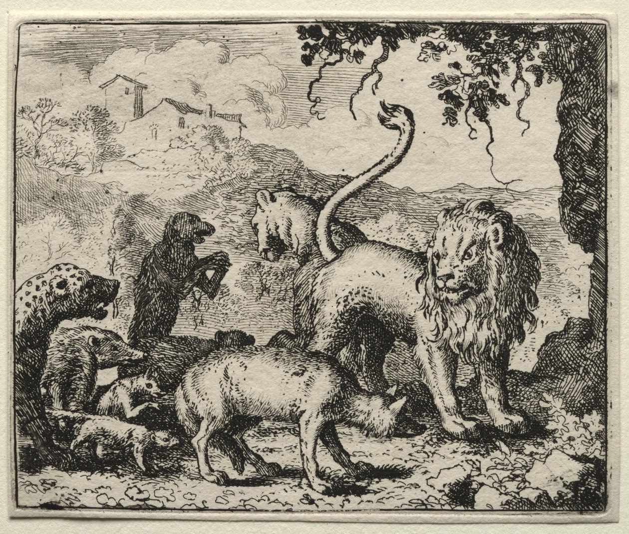Reynard the Fox: First Complaint of the Wolf af Allart van Everdingen