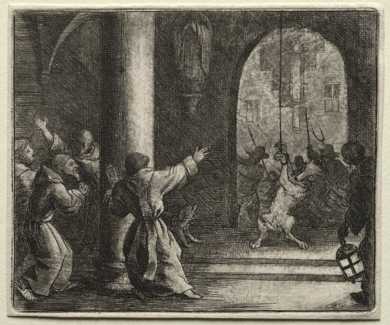 Reynard the Fox: Reynard Tricks the Wolf af Allart van Everdingen