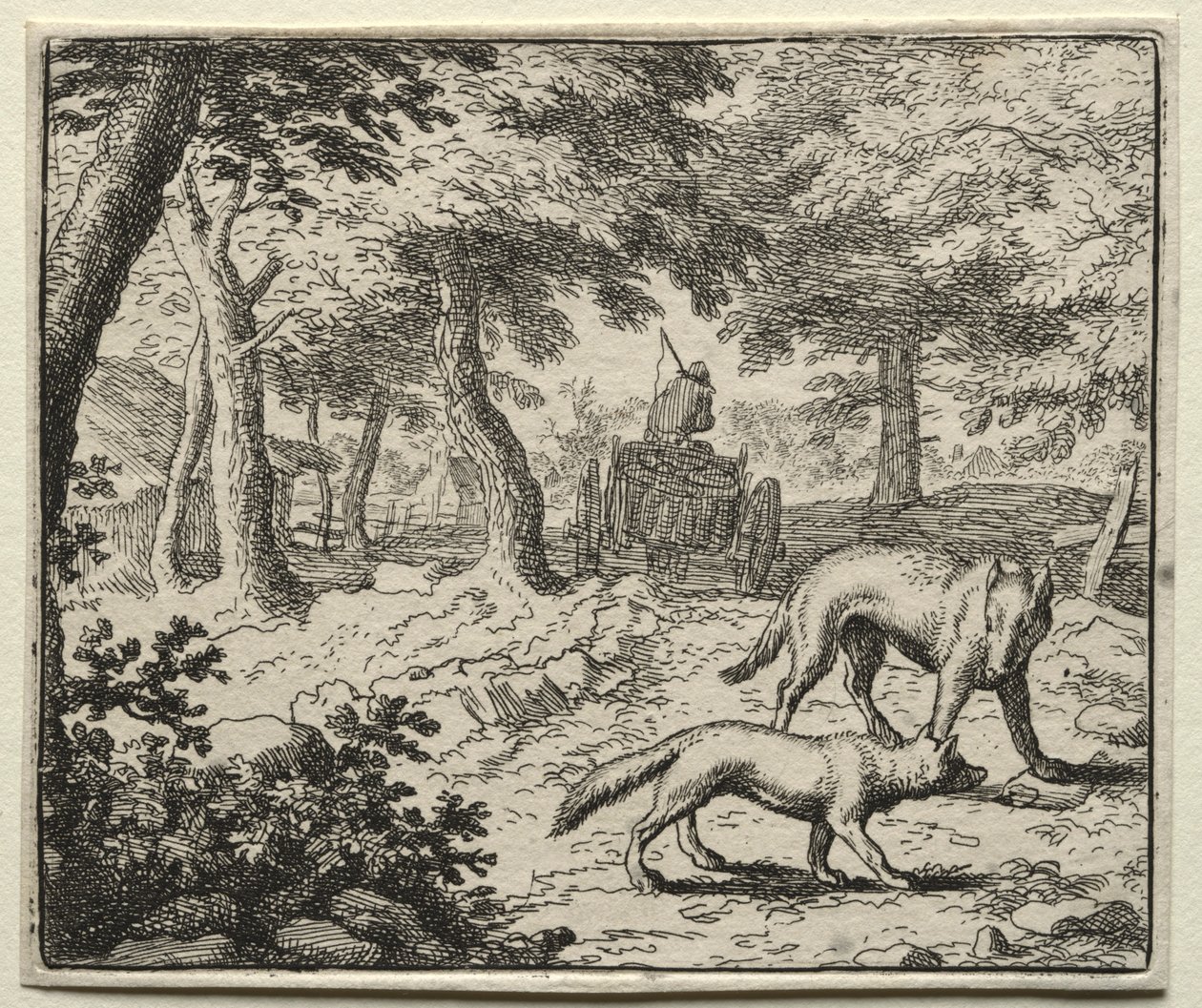 Reynard the Fox: The Badgers Defense of Reynard. af Allart van Everdingen