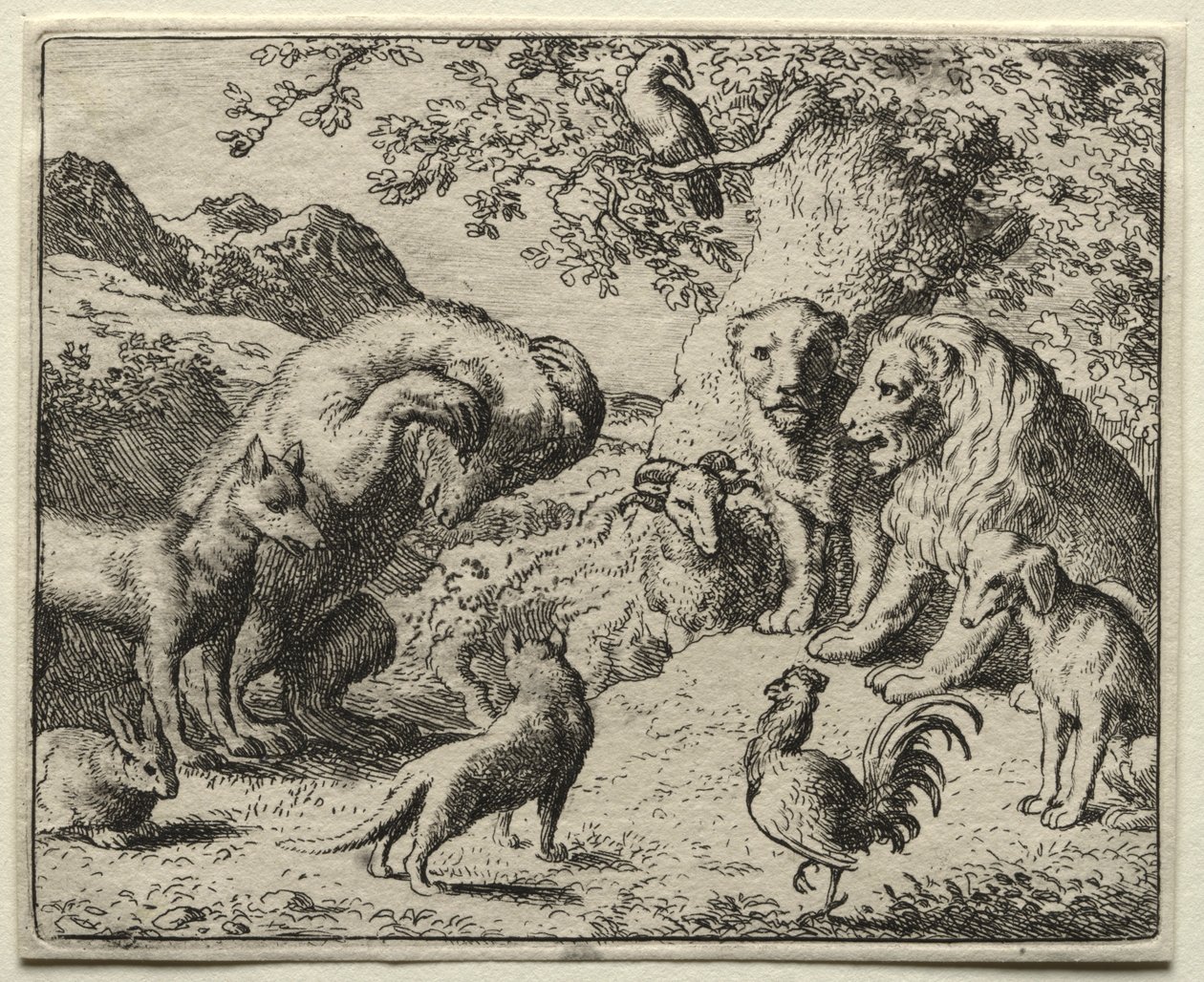 Reynard the Fox: The Complaint of the Bear. af Allart van Everdingen