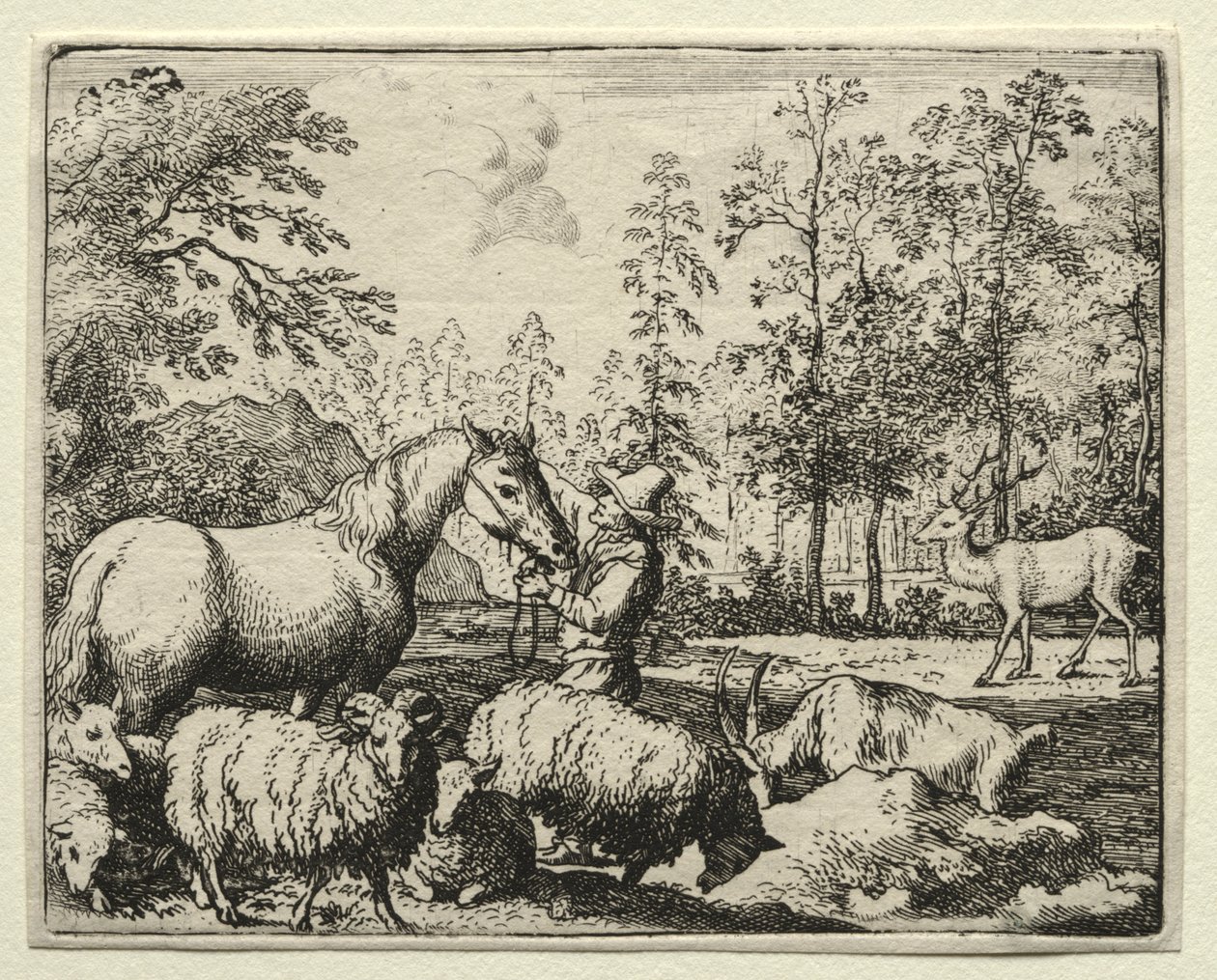 Reynard the Fox: Den jaloux hest. af Allart van Everdingen