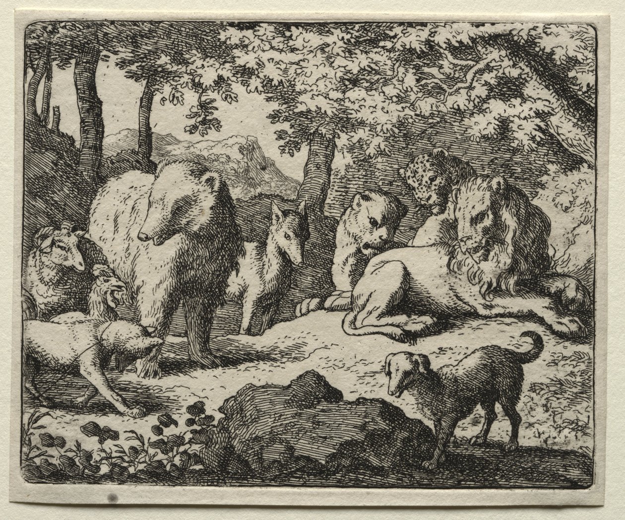 Reynard the Fox: Suspensionen af dommen af Allart van Everdingen