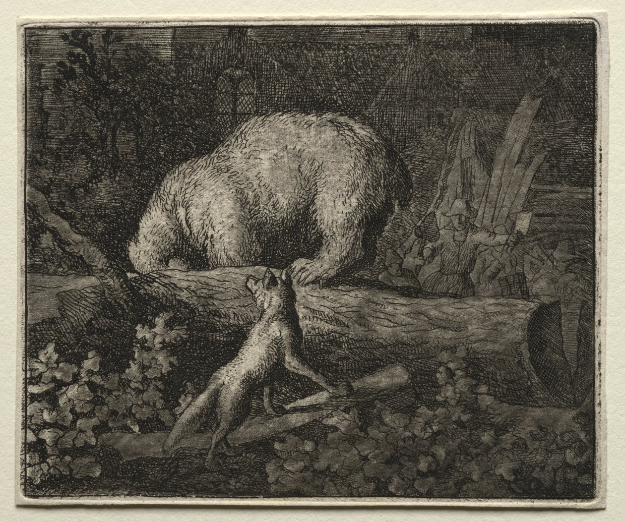 Reynard the Fox: Trapping the Bear. af Allart van Everdingen