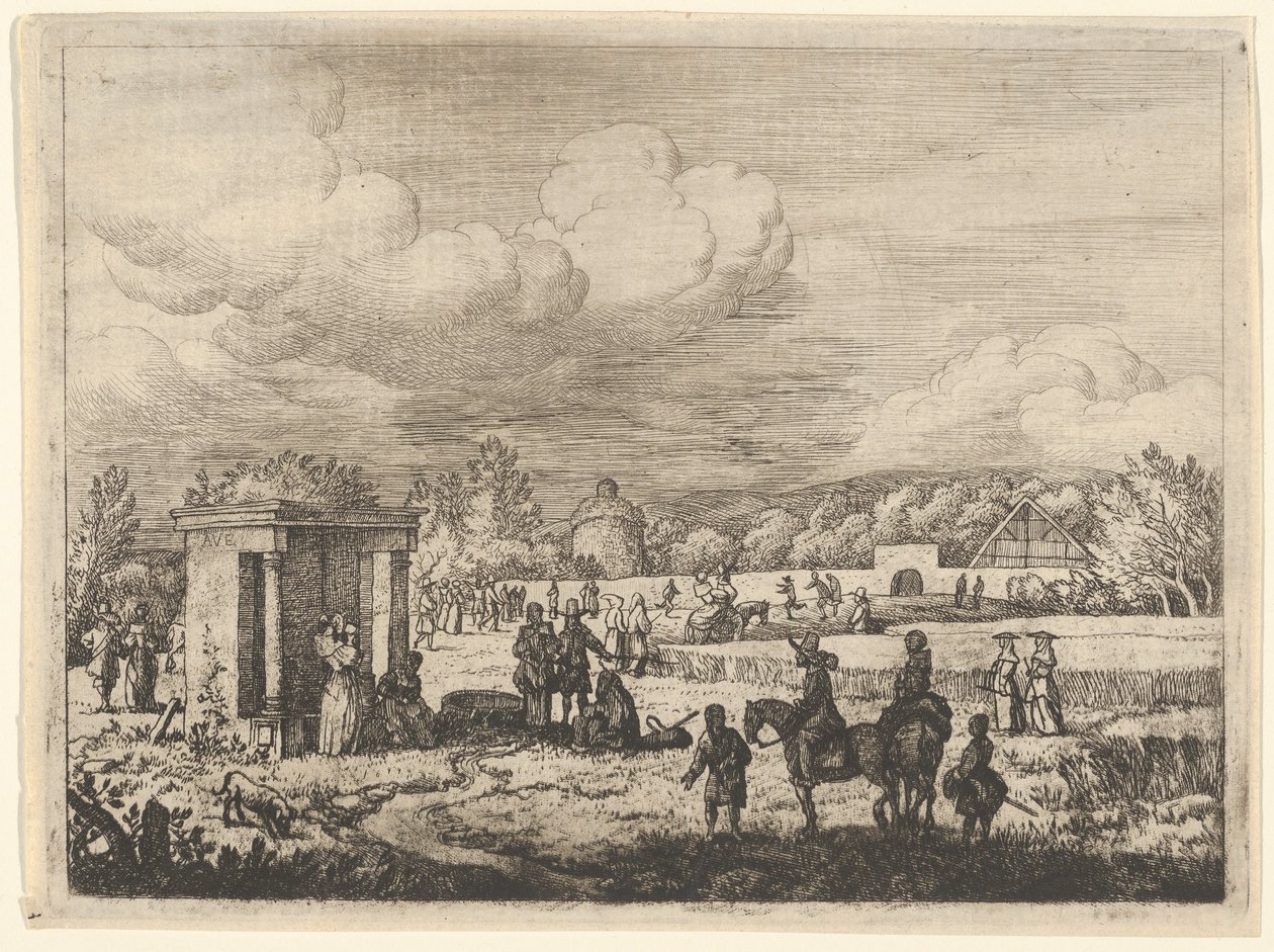 Det første forår, 1600-tallet. af Allart van Everdingen