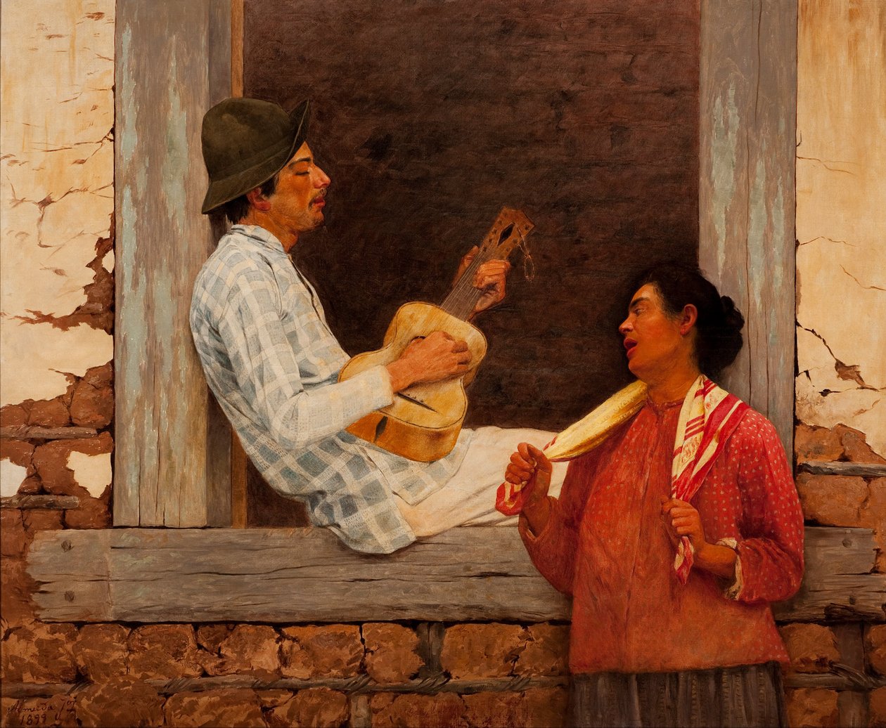 Guitaristen af Almeida Júnior