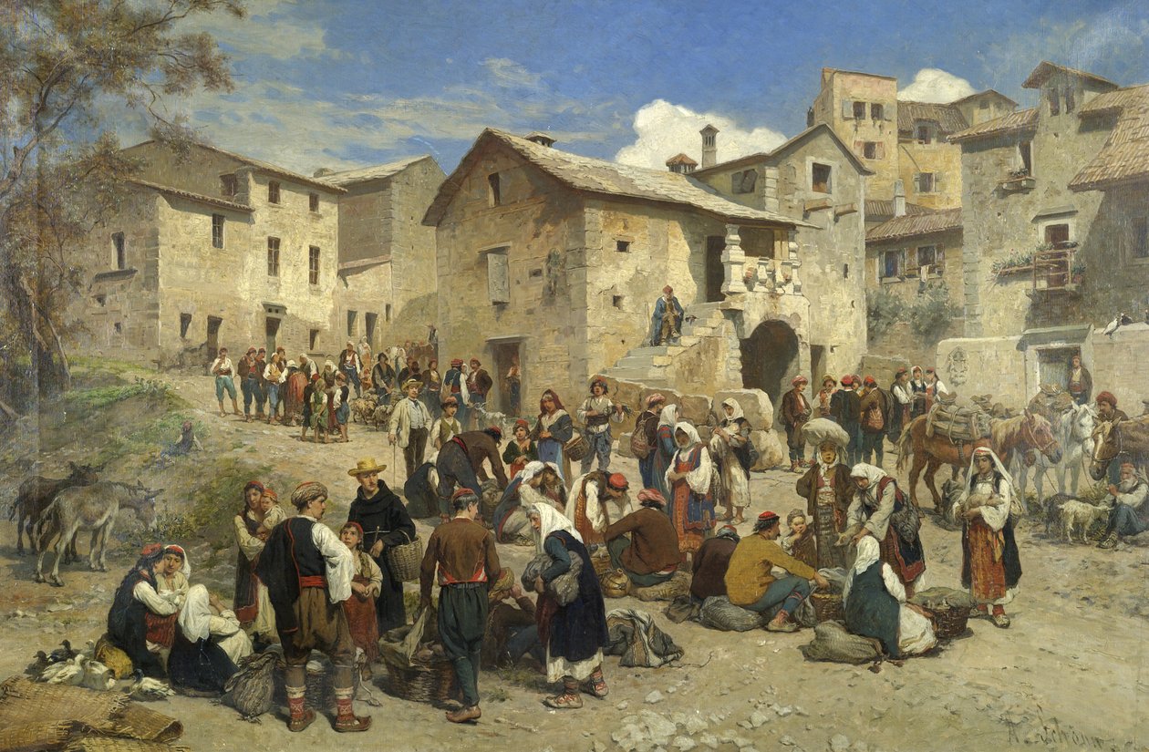 Marked i Sarajevo. af Alois Schonn