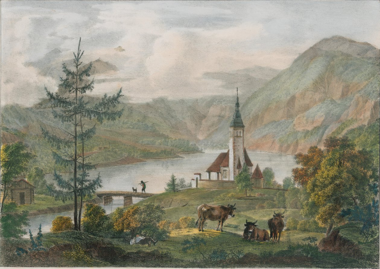 Bohinj af Alois von Saar