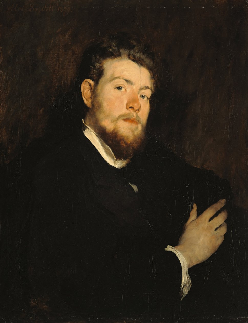 Maleren Carl von Marr af Alois Erdtelt