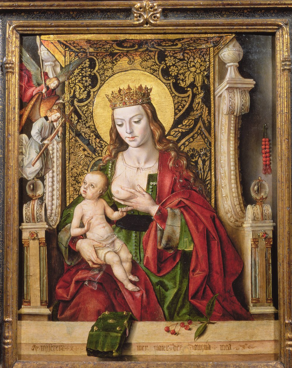 Jomfru og barn (panel) af Alonso Berruguete