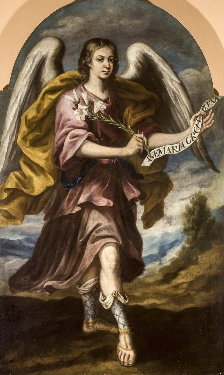 Ærkeengel Gabriel af Alonso Miguel de Tovar