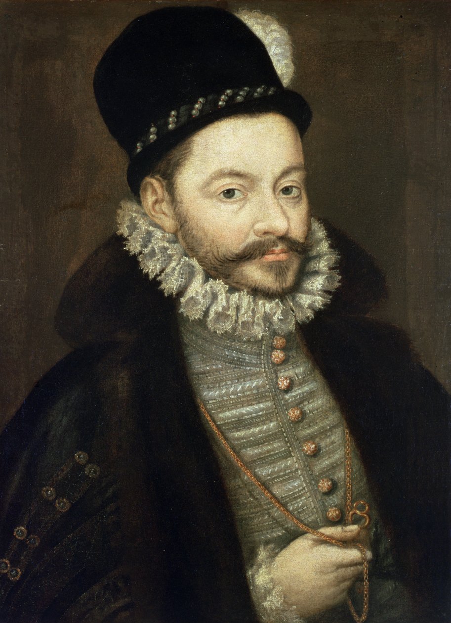 Portræt af Antonio Perez (1539-1611), sekretær for Felipe II af Alonso Sánchez Coello