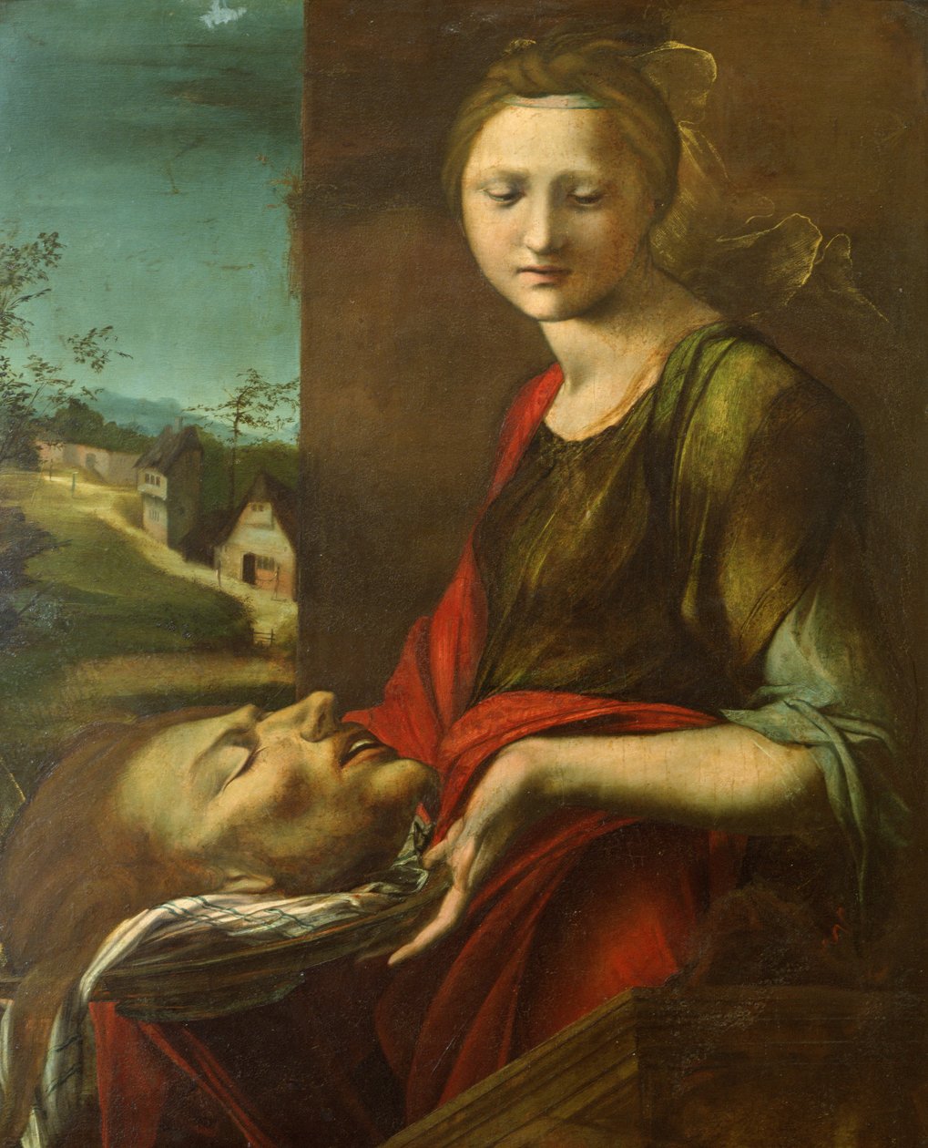Salome med Johannes Døberens Hoved, c.1512-16 af Alonso Berruguete