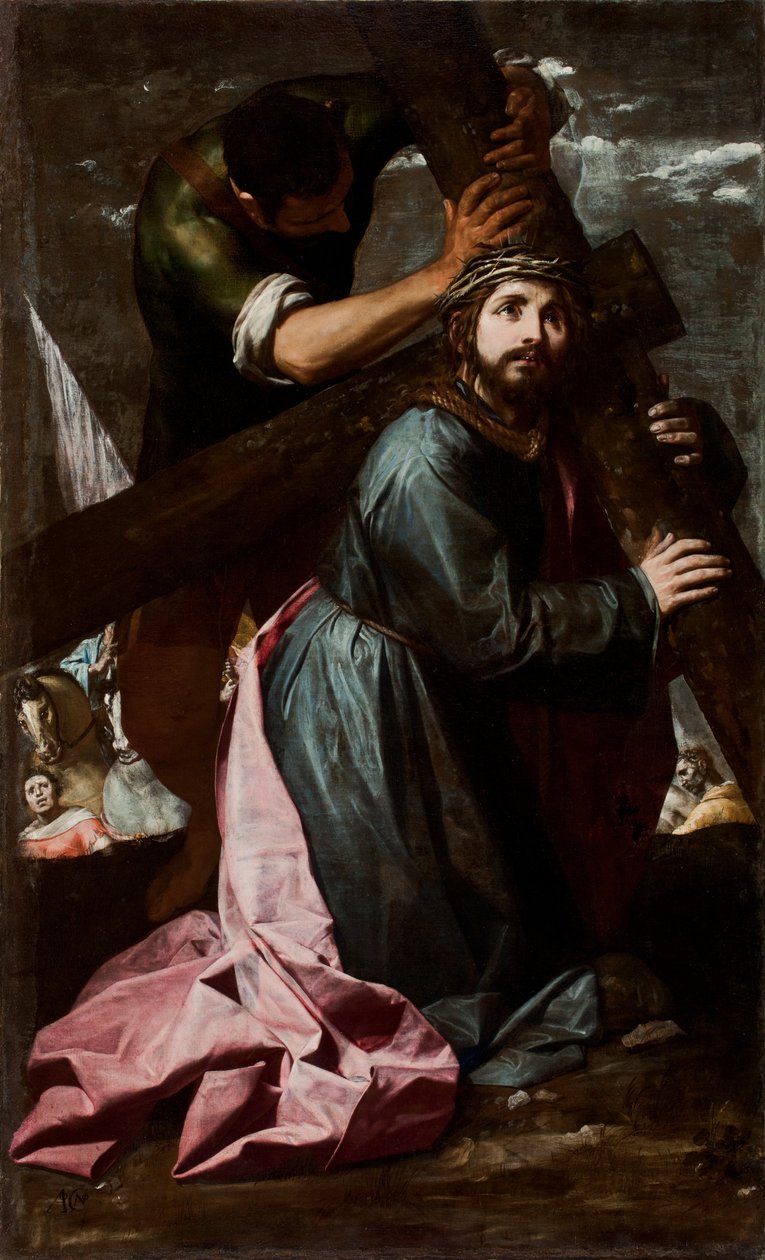 Kristus bærer korset (Via Dolorosa) af Alonso Cano