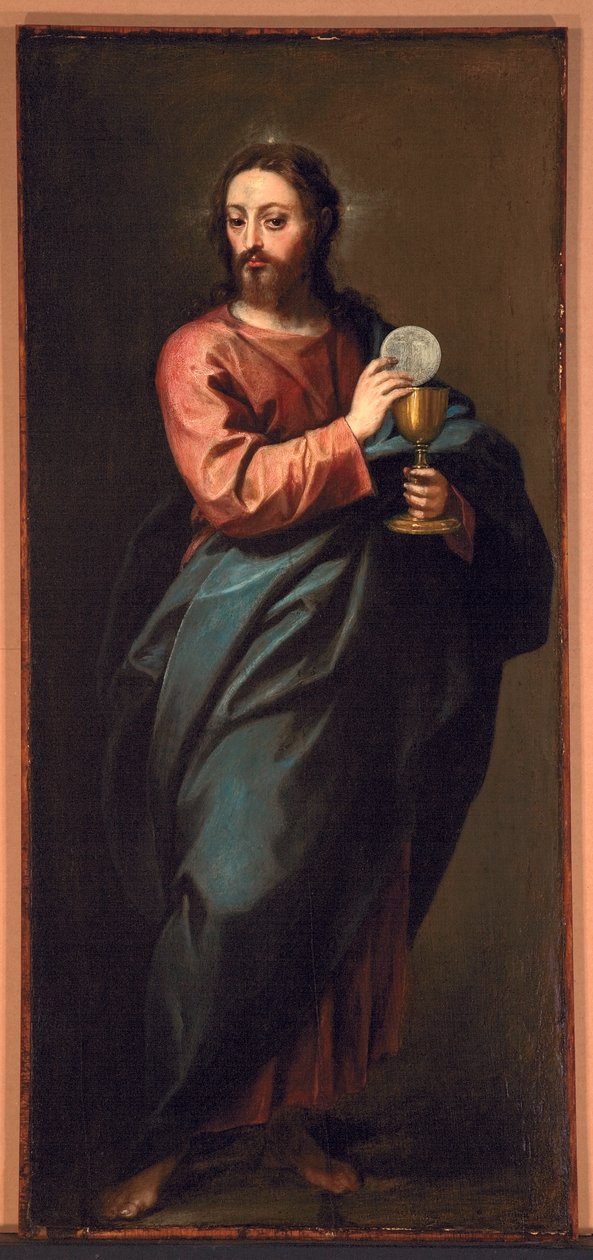 Kristus velsigner værten, ca. 1635 af Alonso Cano