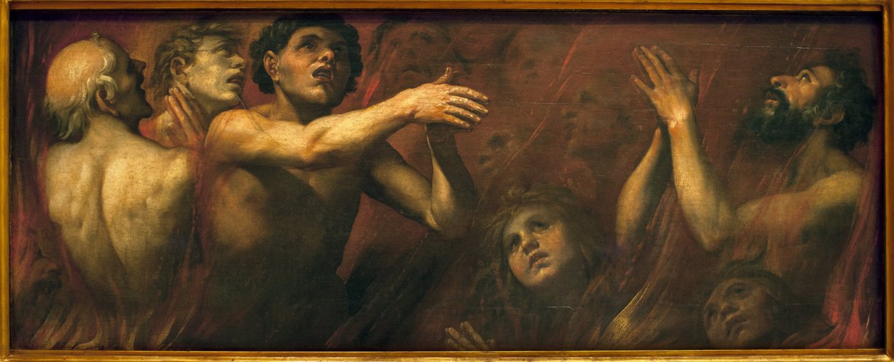 Skærsildens sjæle. Maleri af Alonso Cano (1601-1667), olie på lærred af Alonso Cano