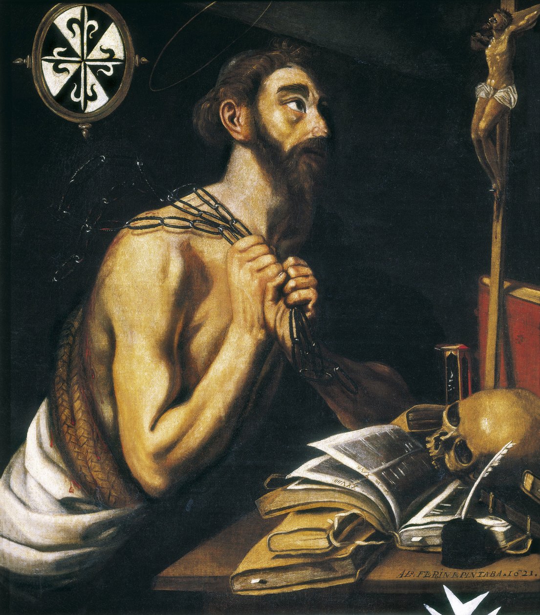 Sankt Dominicus anger. 1621 (olie på lærred) af Alonso Florin