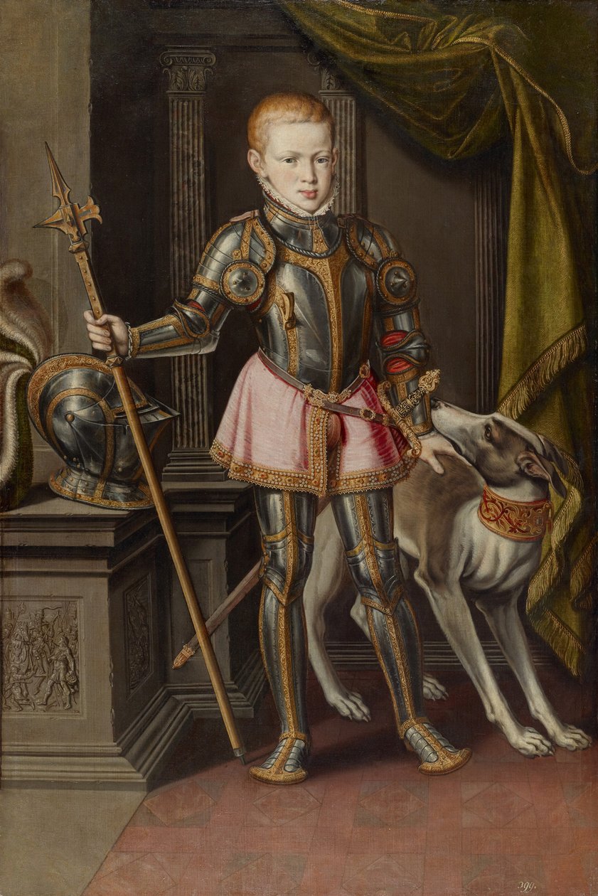 Kong Sebastian I af Portugal, ca 1562 af Alonso Sánchez Coello