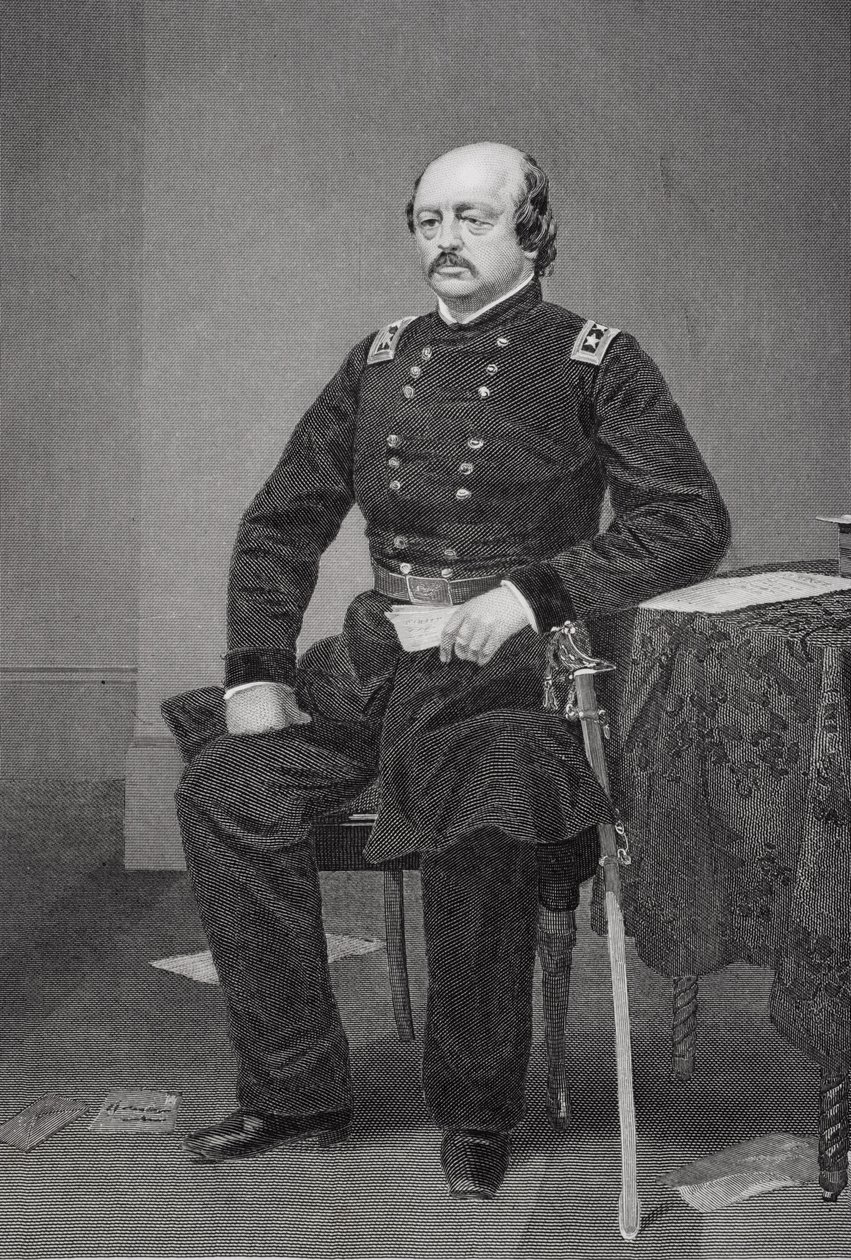 Benjamin Franklin Butler (1818-93) af Alonzo Chappel