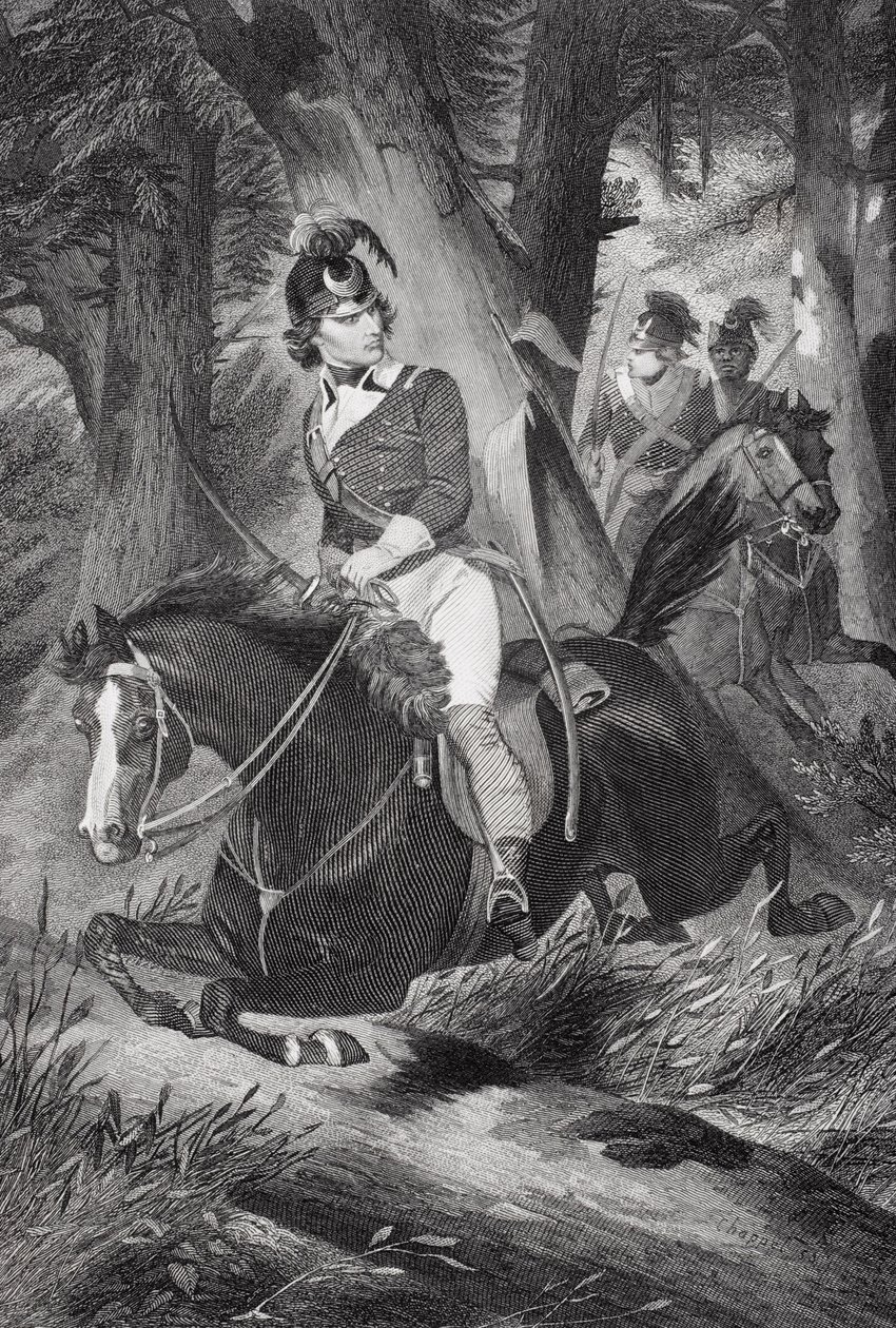 Francis Marion (1732-95) af Alonzo Chappel