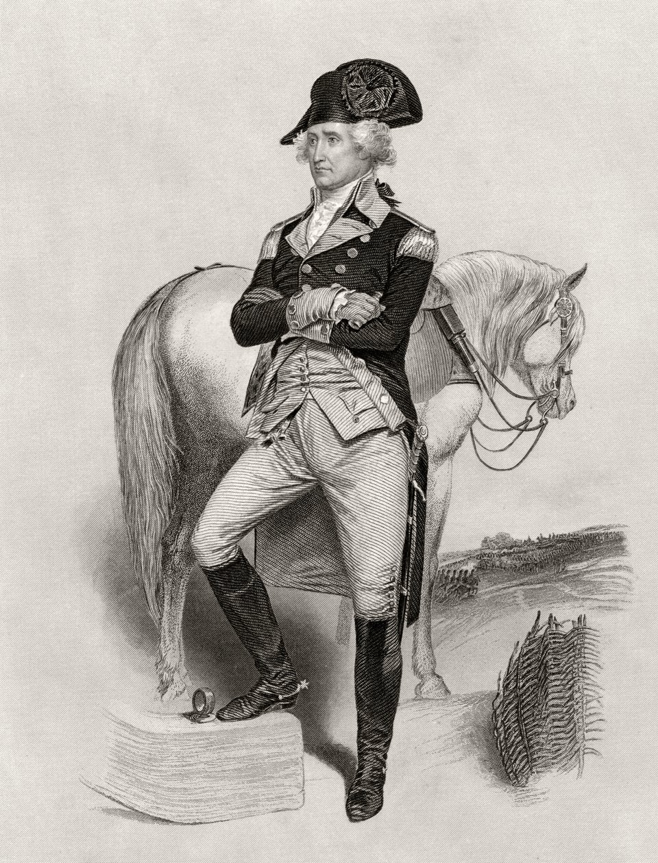 George Washington i 1775, fra 
