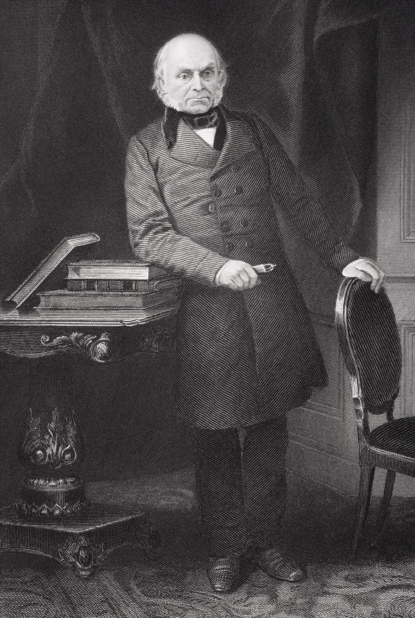 John Quincy Adams (1767-1848) af Alonzo Chappel
