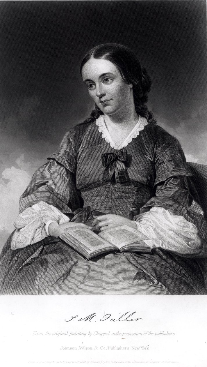 Margaret Fuller (1810-50) pub. af Johnson, Wilson und Co., 1872 af Alonzo Chappel