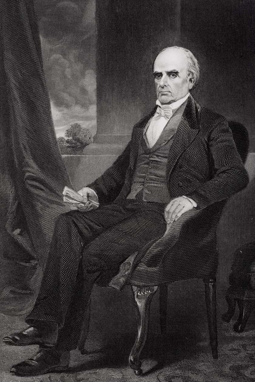 Portræt af Daniel Webster (1792-1852) af Alonzo Chappel