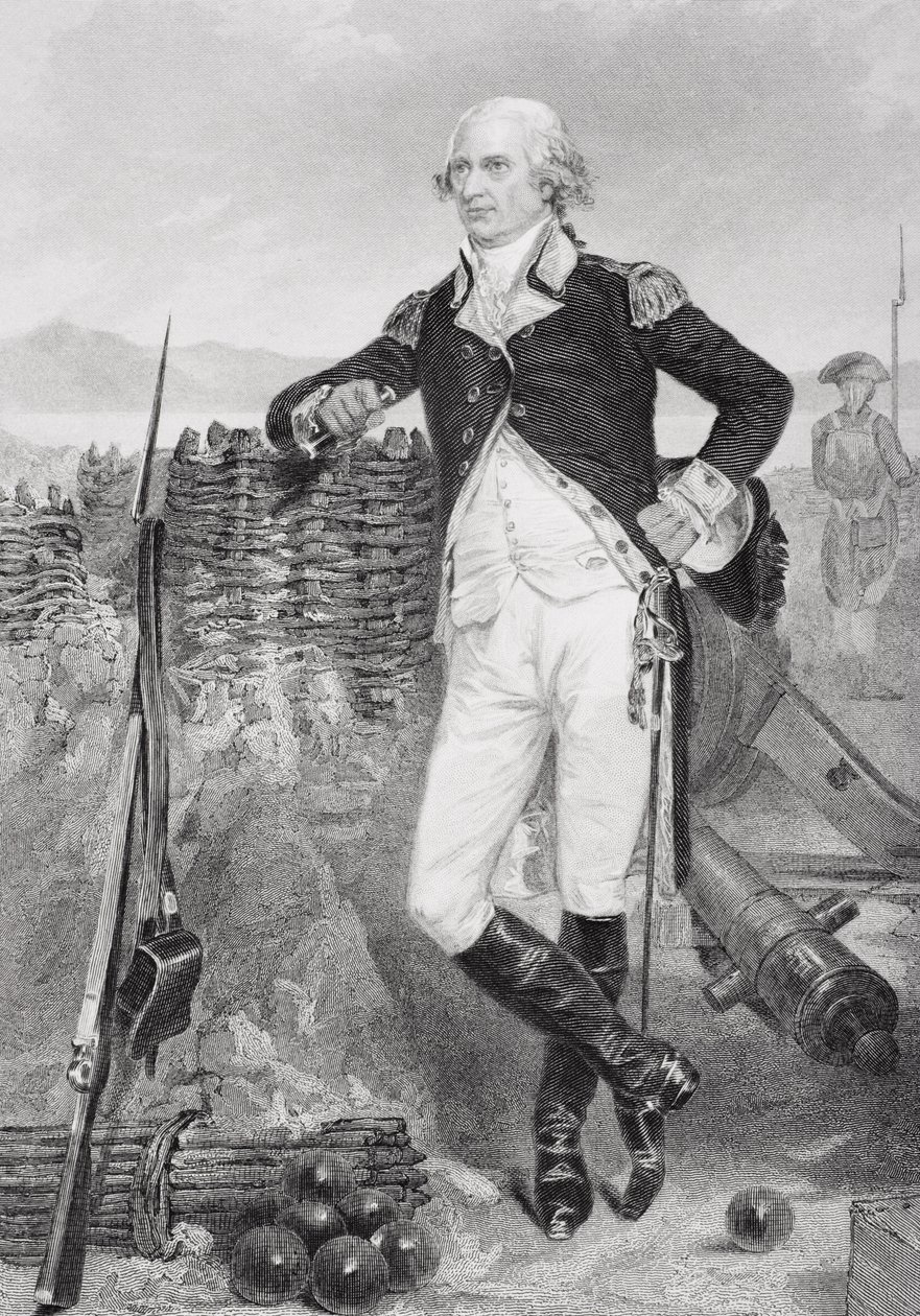 Portræt af George Clinton (1739-1812) af Alonzo Chappel