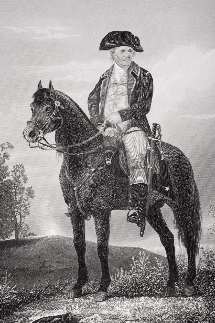 Portræt af Israel Putnam (1718-90) af Alonzo Chappel
