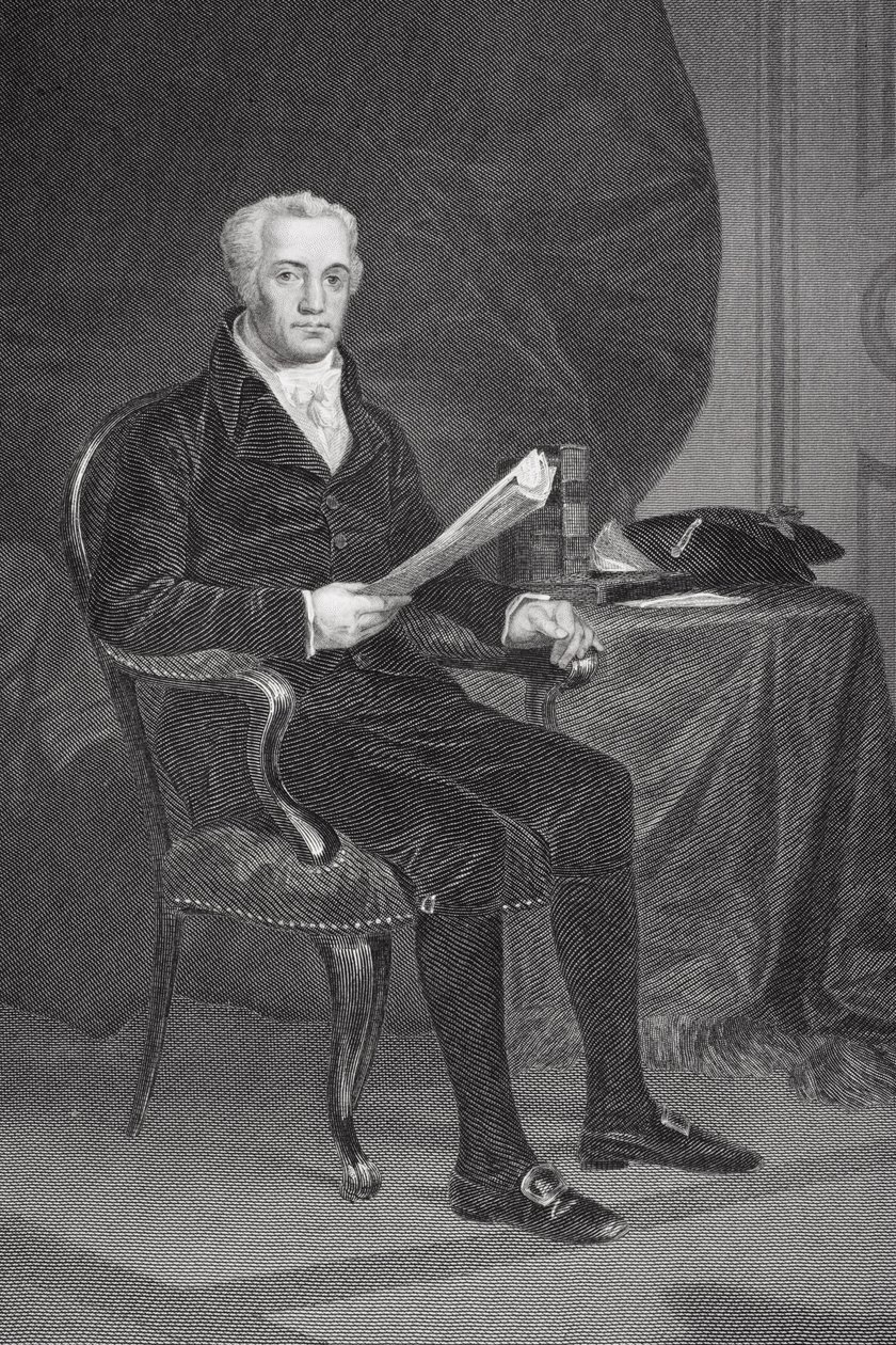 Portræt af Joel Barlow (1754-1812) af Alonzo Chappel