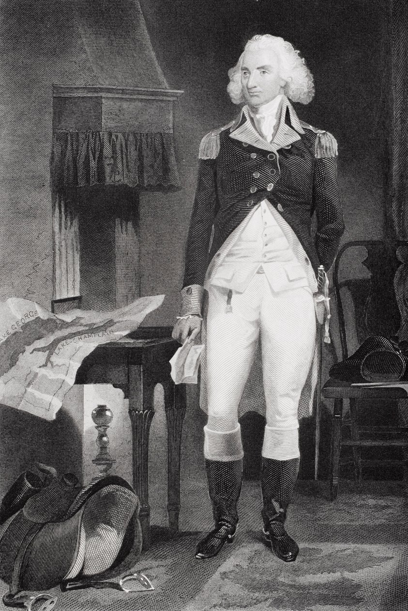 Portræt af Philip Schuyler af Alonzo Chappel