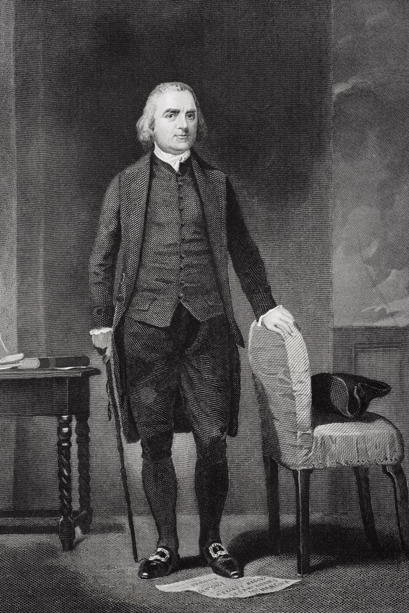 Portræt af Samuel Adams (1722-1803) af Alonzo Chappel