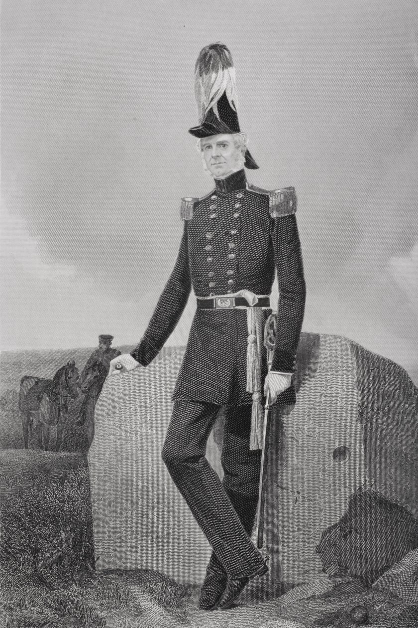 Portræt af William Jenkins Worth (1794-1849) af Alonzo Chappel
