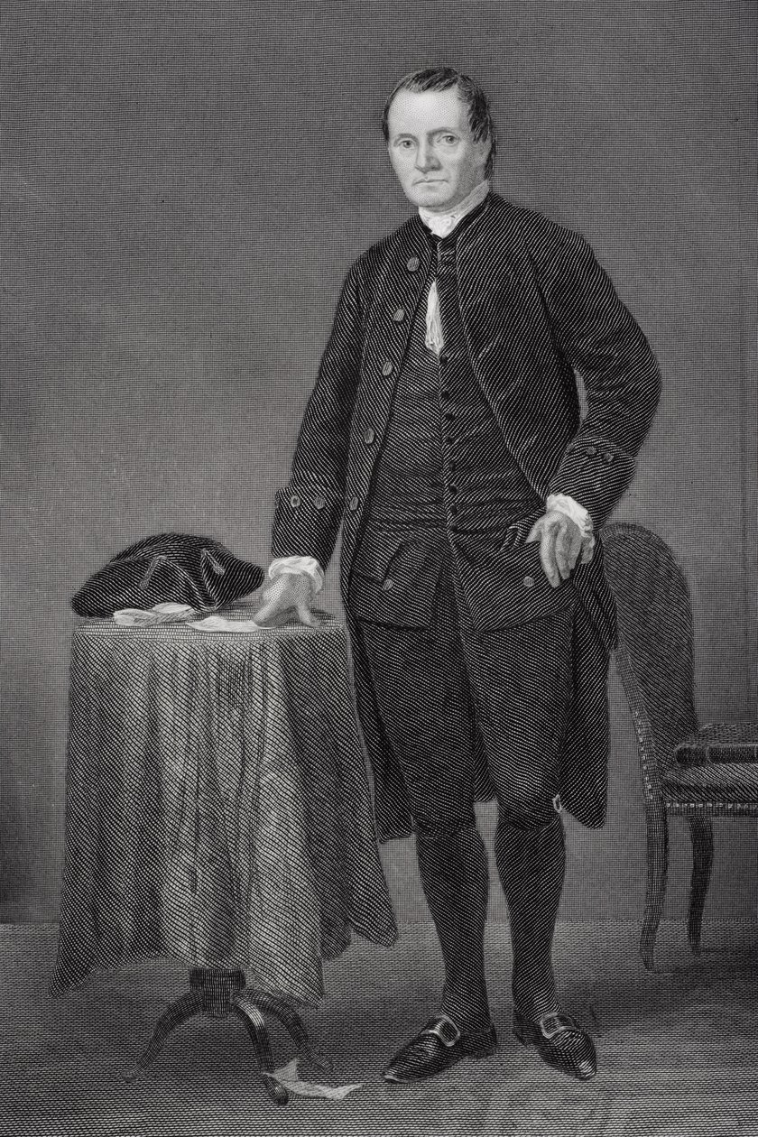 Roger Sherman (1721-93) af Alonzo Chappel