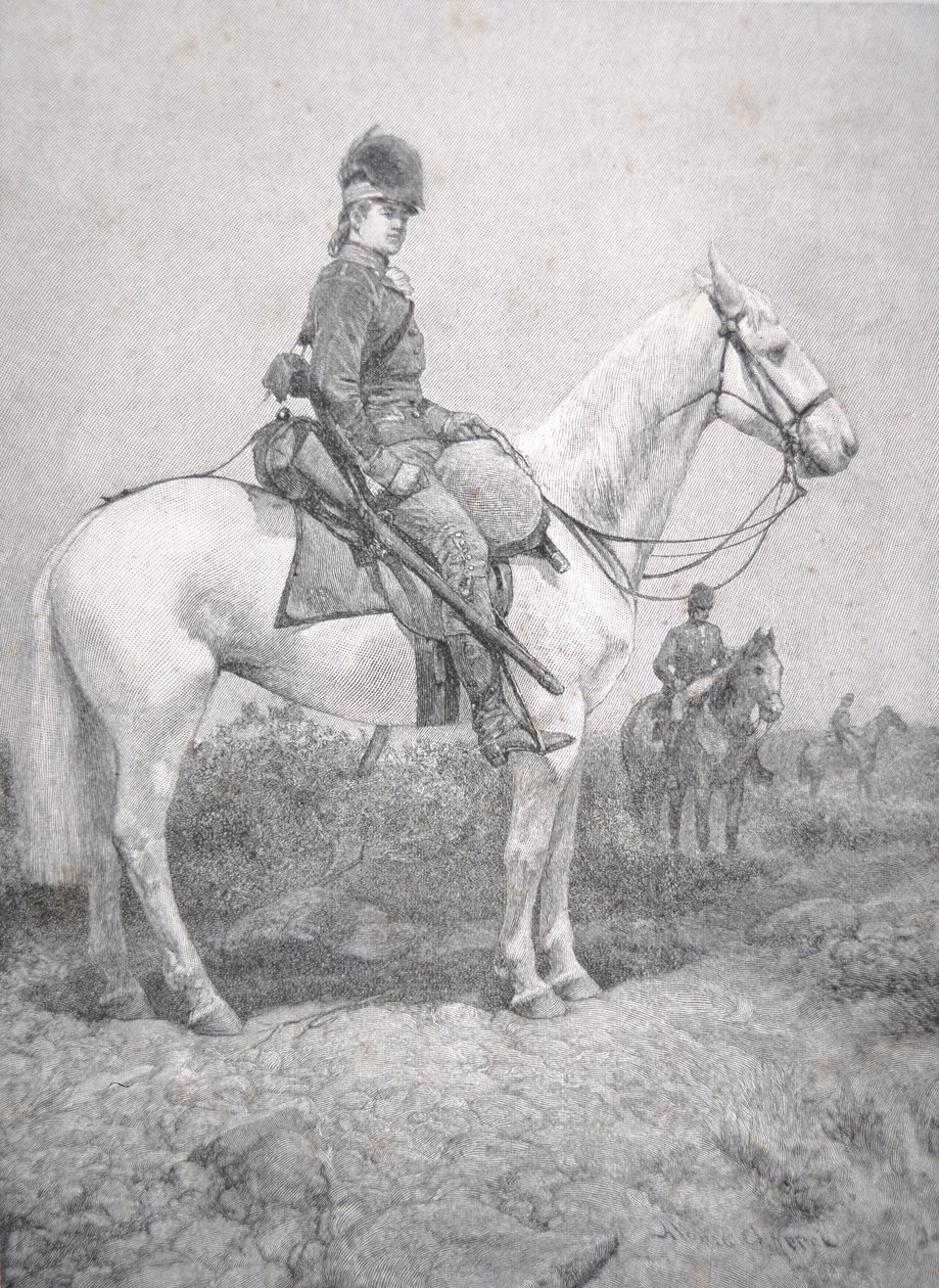 Henry Lee i 1780, illustration fra Harper