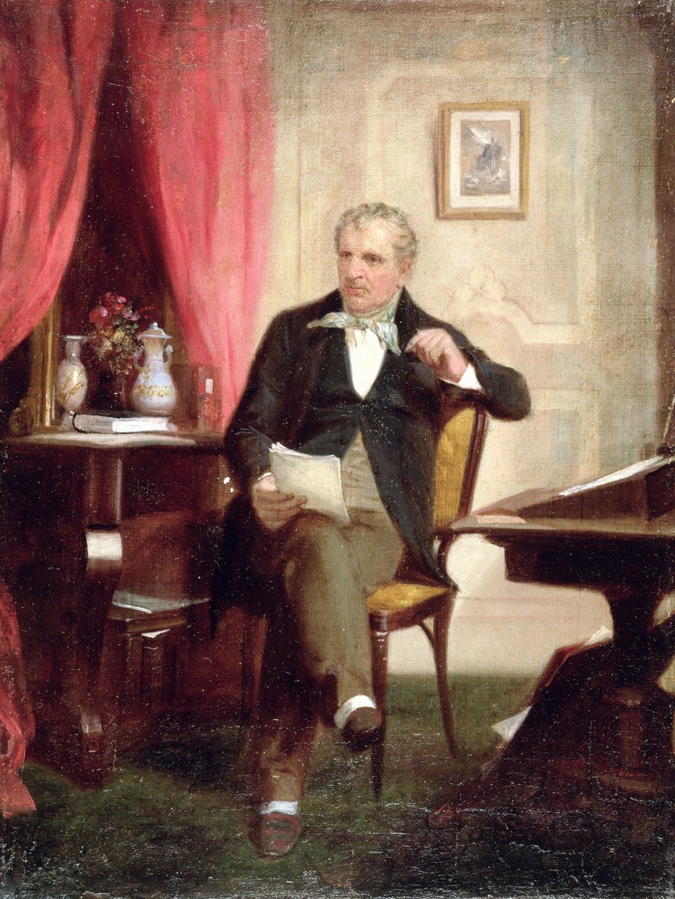 James Fenimore Cooper (1789-1851) (efter konservering) af Alonzo Chappel