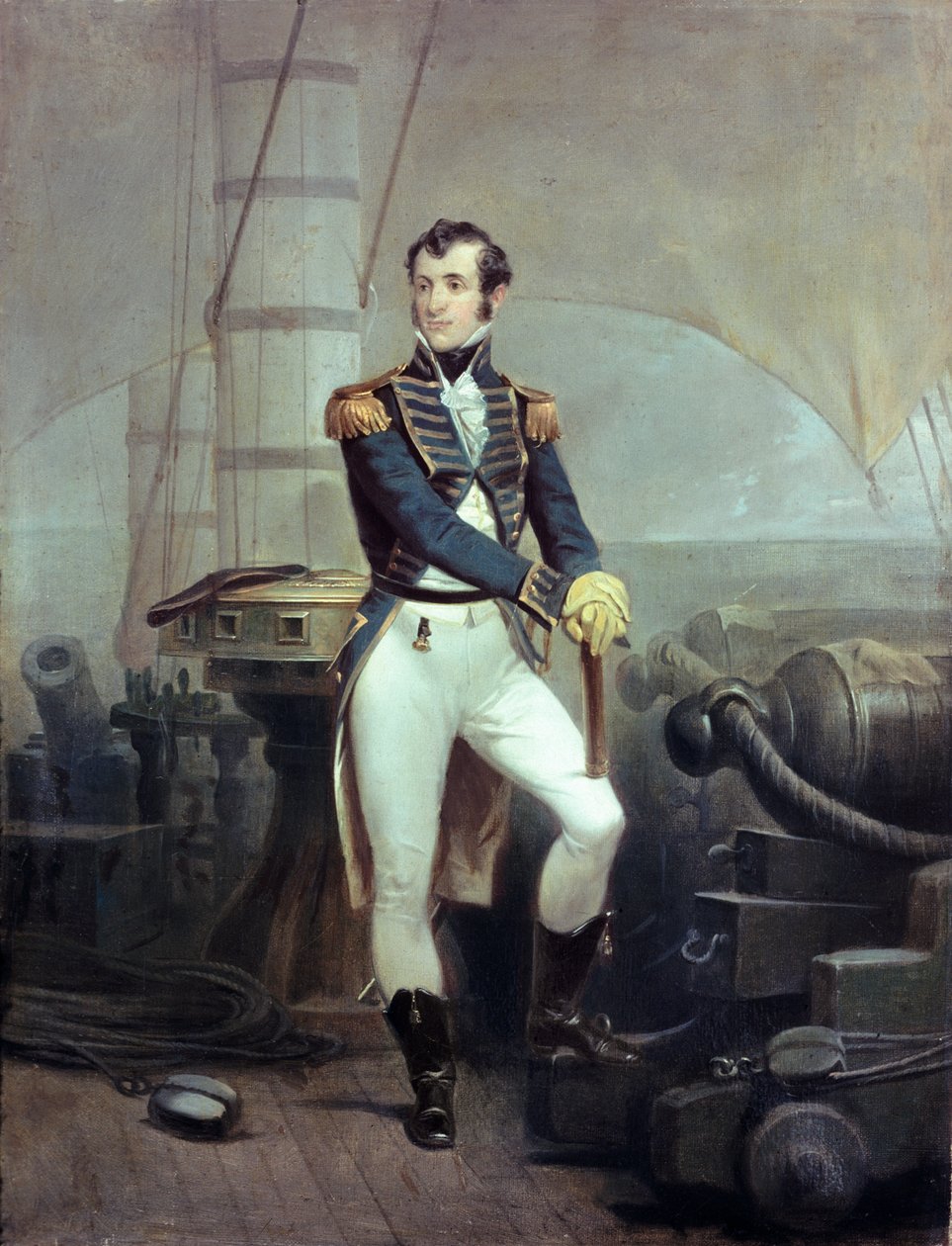 Portræt af Stephen Decatur, 1863 af Alonzo Chappel