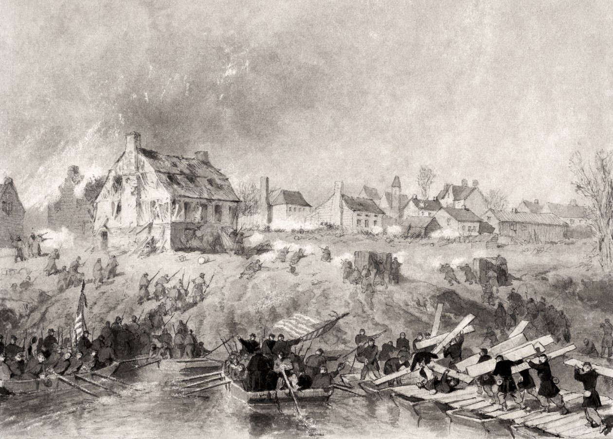 Angrebet på Fredericksburg, Virginia, fra 