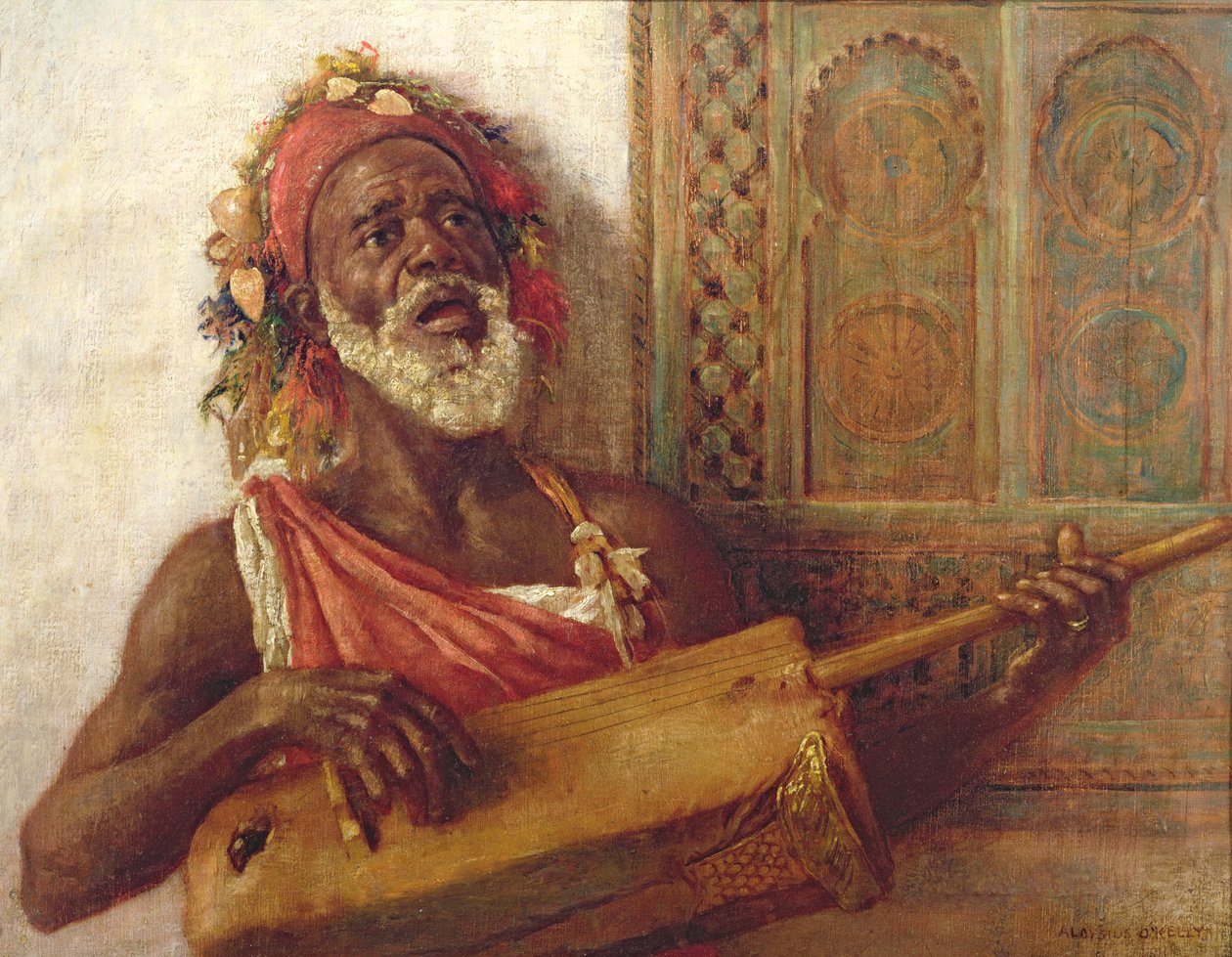afrikansk musiker af Aloysius C. O