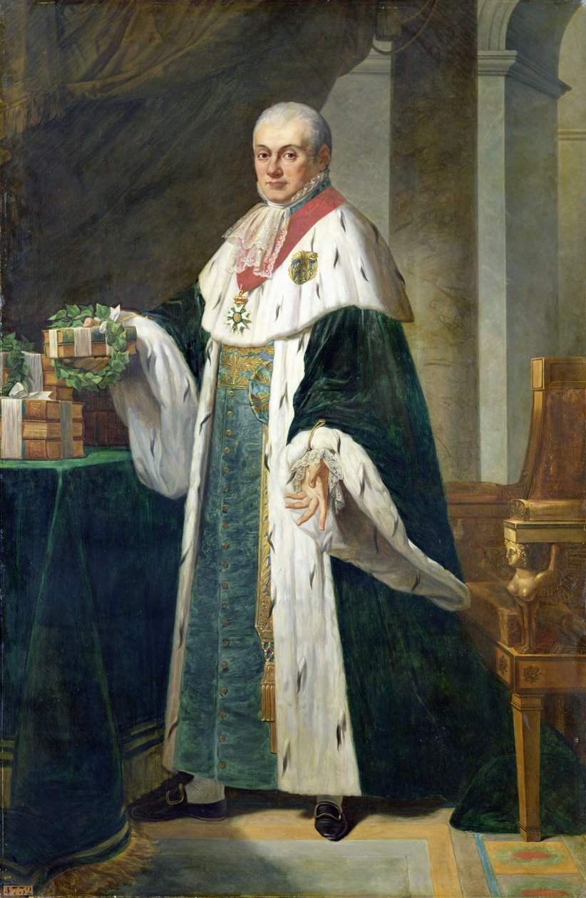 Louis (1757-1821) Marquis de Fontanes af Alphonse Lavaudan