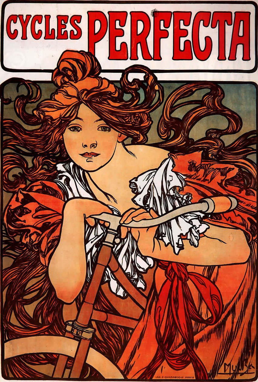 Cykler Perfecta af Alphonse Mucha
